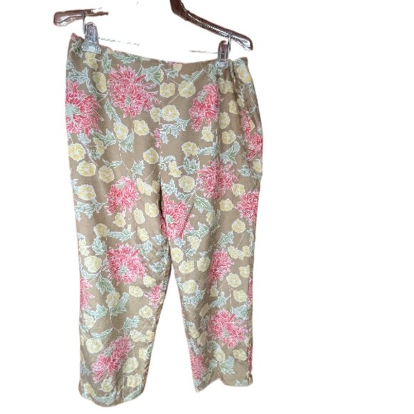 16 Worthington Cropped coordinated pant set. - Picture 3 of 7